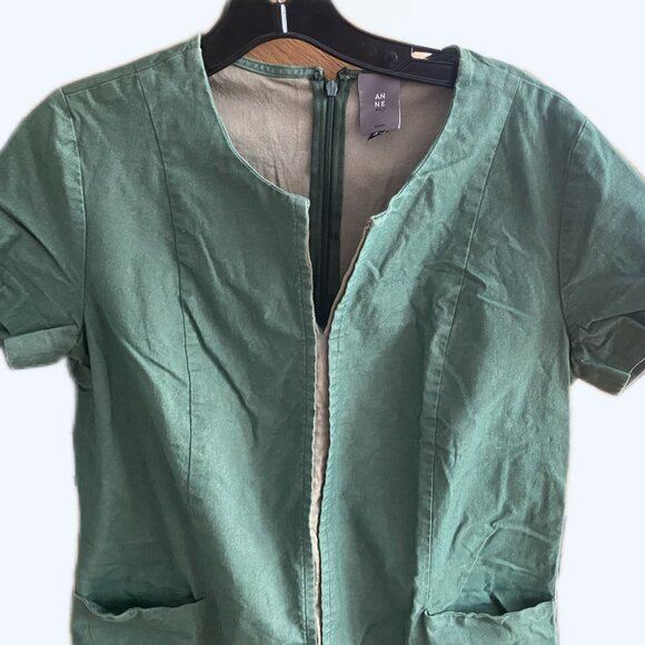 Anne Willi Paris, Green Shift, Size 4 - Picture 6 of 8